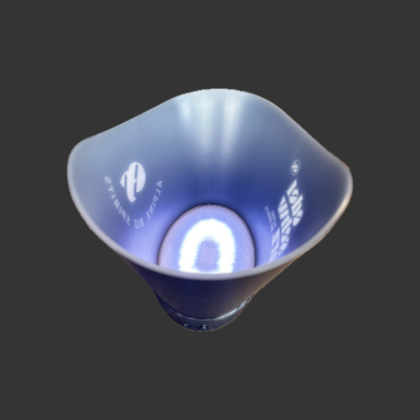 Edelschwarz LED-Eiskübel