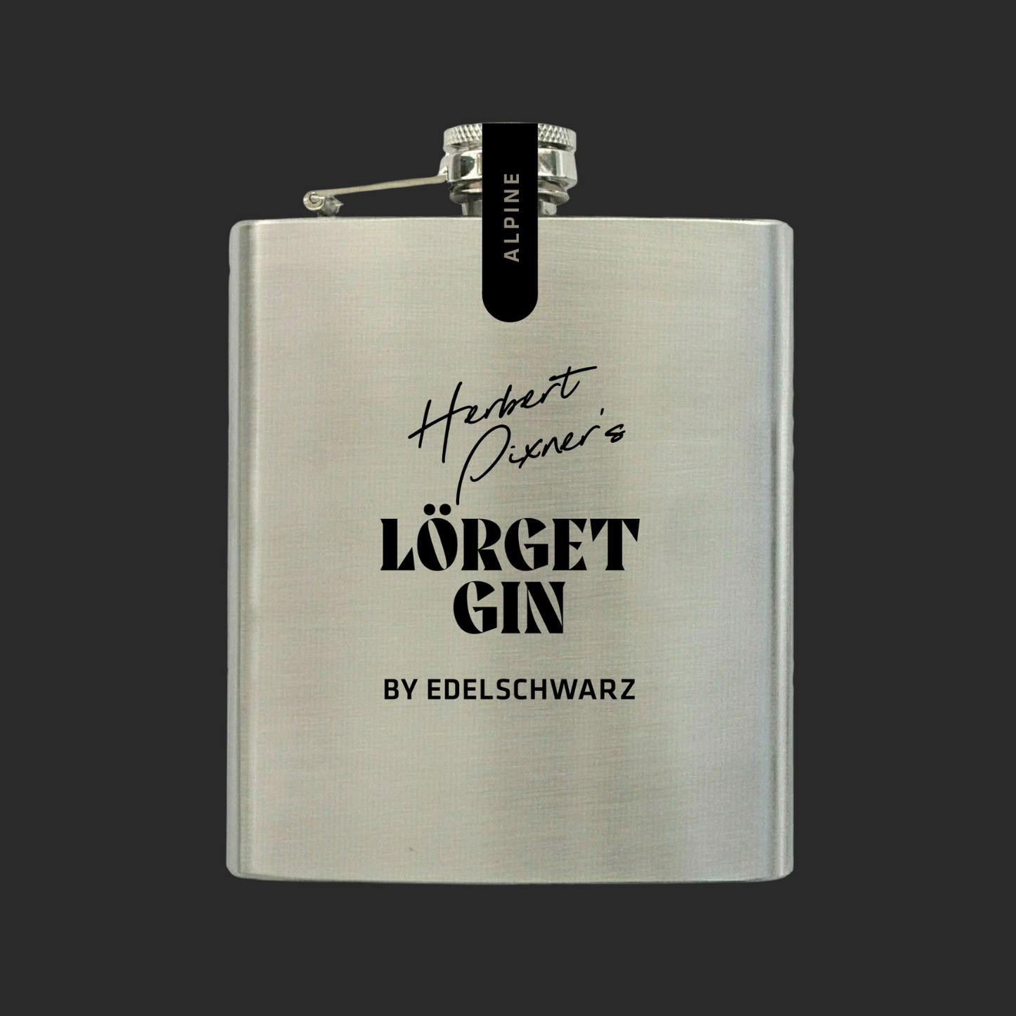Fiaschetta "Lörget Gin" - Edizione Herbert Pixner